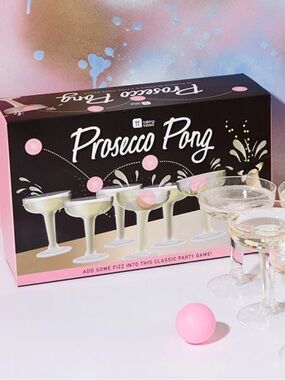 NWT Talking Tables Prosecco Pong Drinking Game